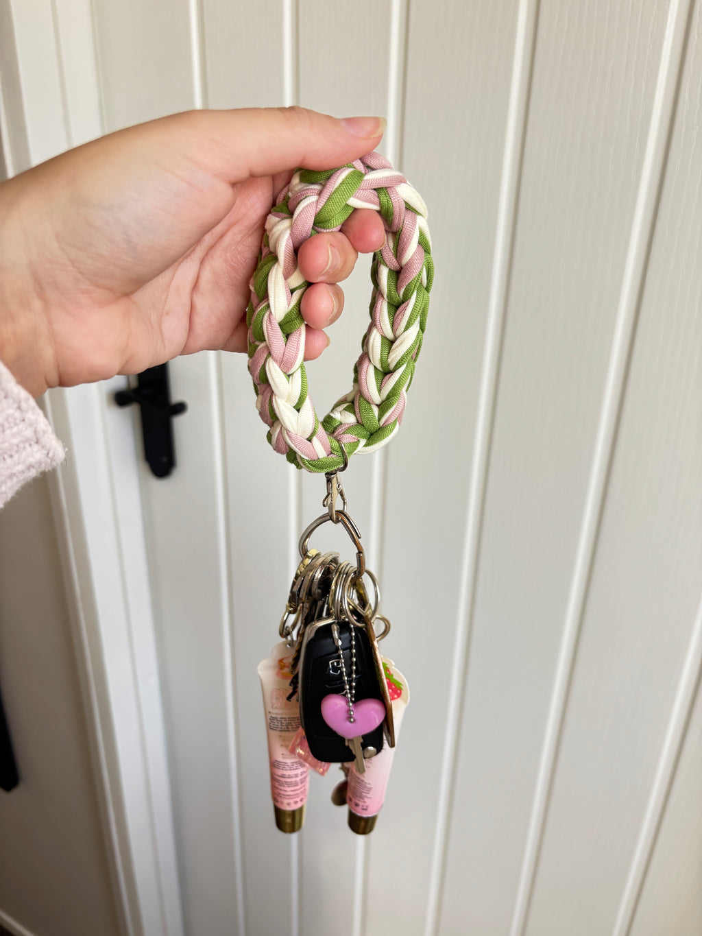 Strawberry Matcha Wristlet