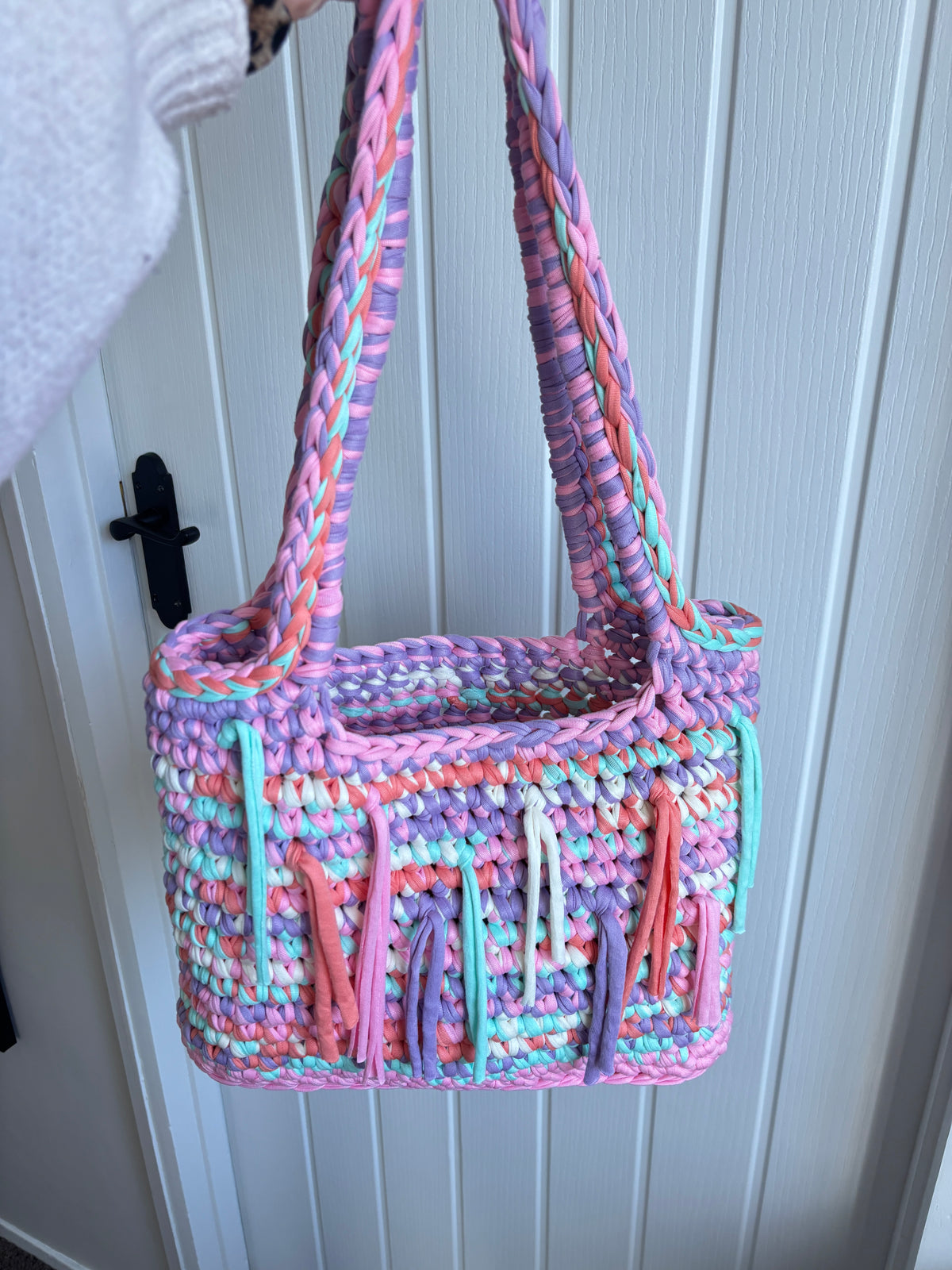 Pastel Paradise Beach Bag